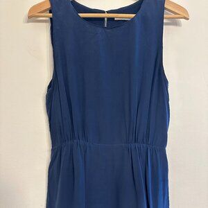 Samsoe Samsoe Navy Silk Dress